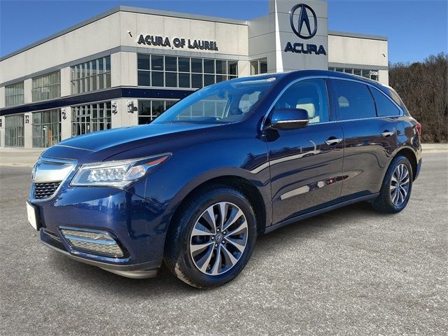 2016 Acura MDX Technology Acurawatch Plus