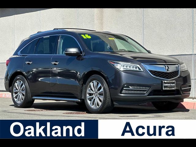 2016 Acura MDX Technology Acurawatch Plus