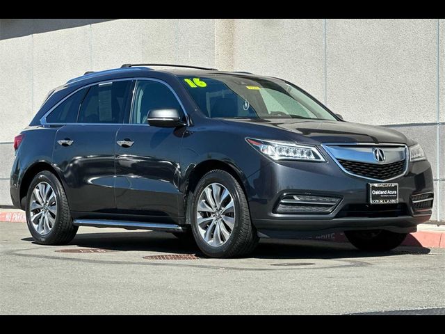 2016 Acura MDX Technology Acurawatch Plus