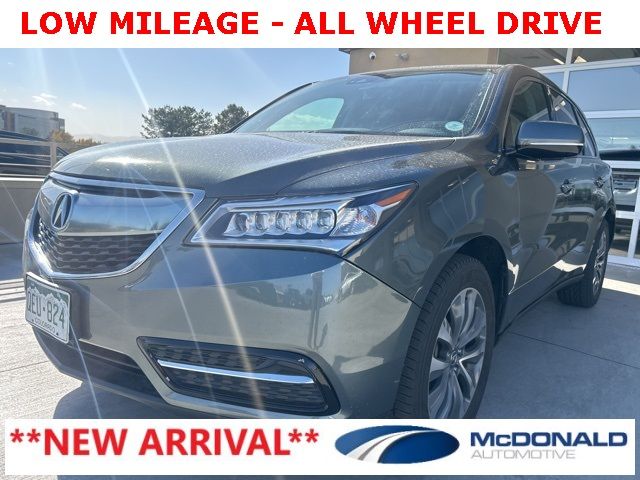 2016 Acura MDX Technology