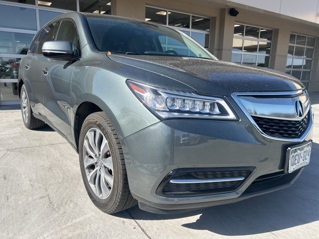 2016 Acura MDX Technology