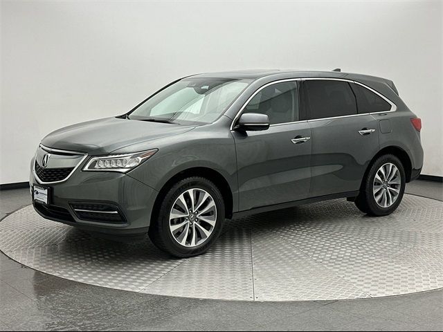 2016 Acura MDX Technology