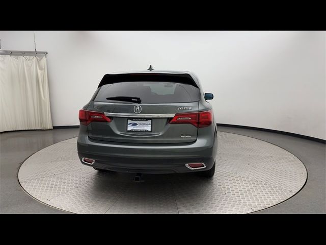 2016 Acura MDX Technology