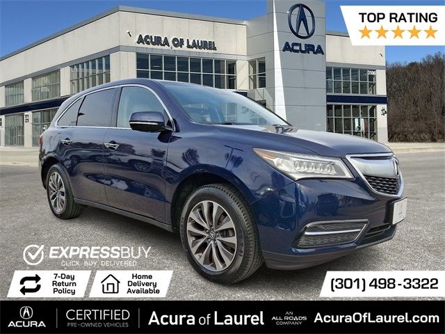 2016 Acura MDX Technology