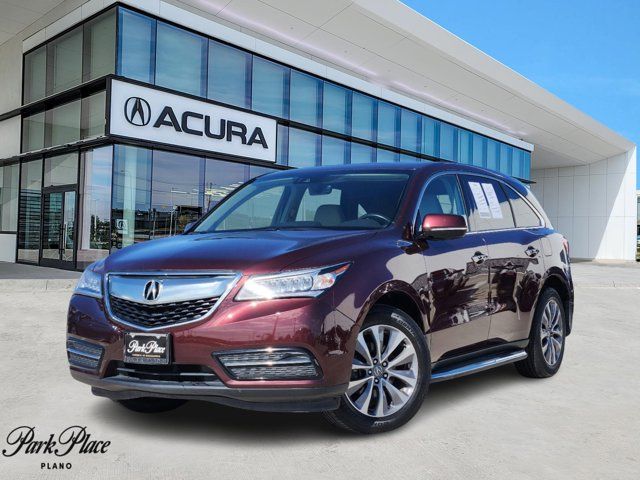 2016 Acura MDX Technology