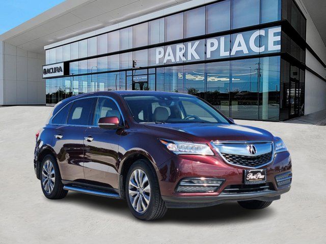 2016 Acura MDX Technology