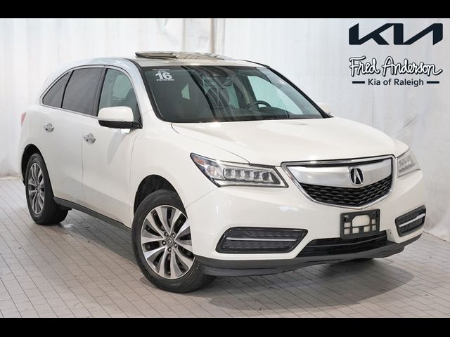 2016 Acura MDX Technology