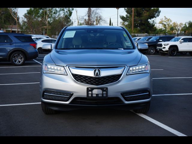 2016 Acura MDX Technology