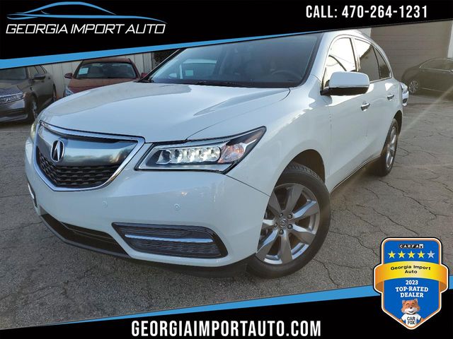 2016 Acura MDX Advance Entertainment