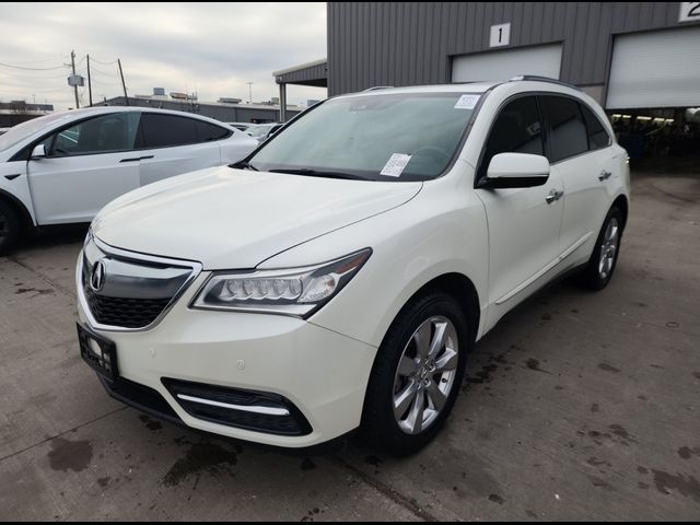 2016 Acura MDX Advance Entertainment