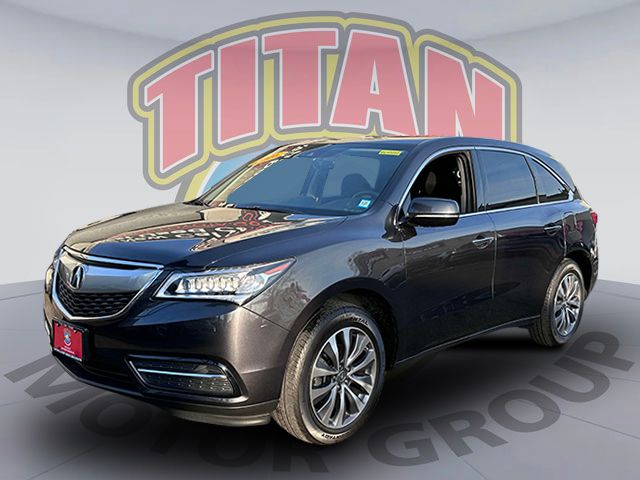 2016 Acura MDX Technology