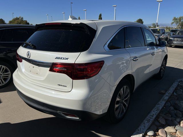 2016 Acura MDX Technology Entertainment