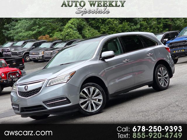 2016 Acura MDX Technology Acurawatch Plus