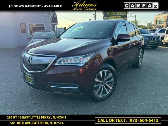 2016 Acura MDX Technology Acurawatch Plus