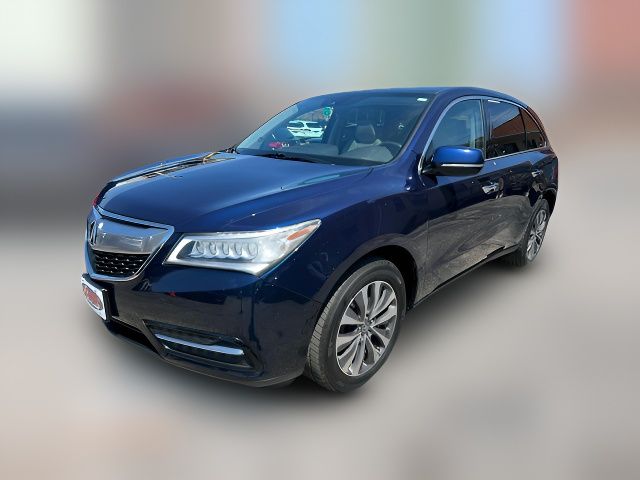 2016 Acura MDX Technology Acurawatch Plus