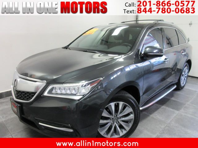 2016 Acura MDX Technology Entertainment Acurawatch Plus