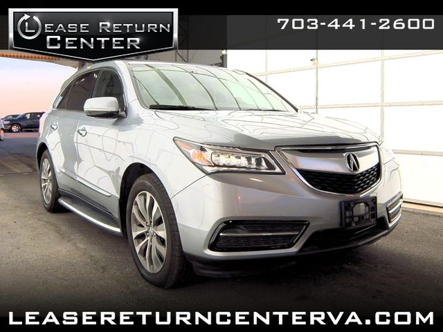 2016 Acura MDX Technology Entertainment Acurawatch Plus