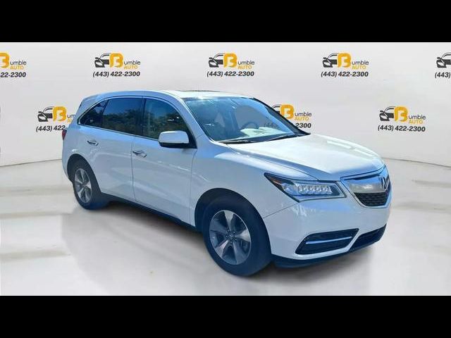 2016 Acura MDX Acurawatch Plus