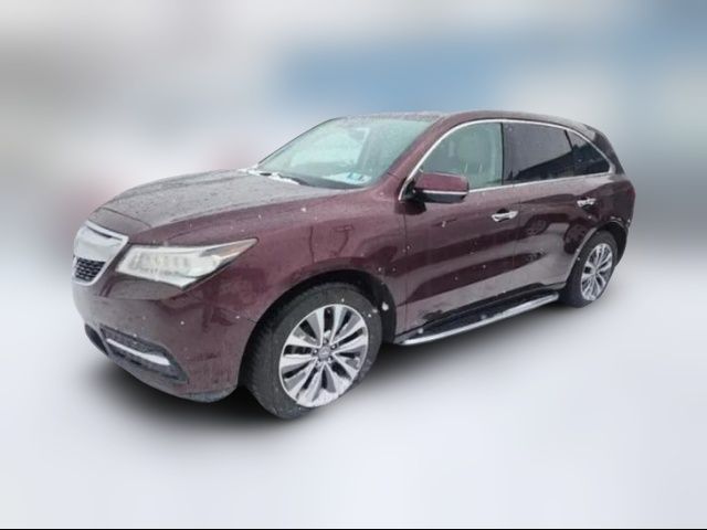 2016 Acura MDX Technology Acurawatch Plus