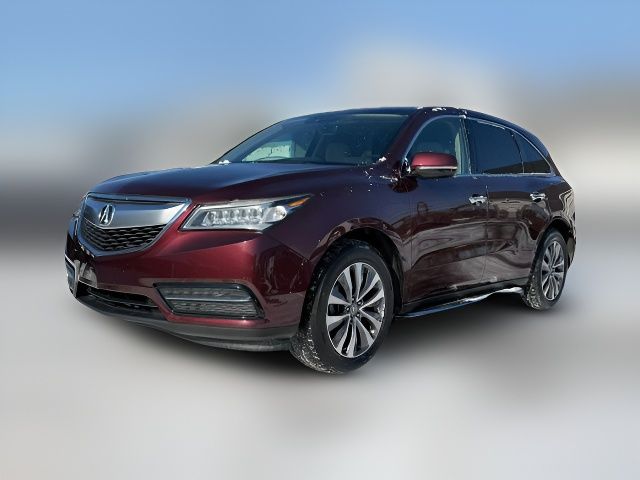 2016 Acura MDX Technology Acurawatch Plus