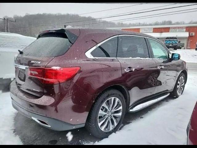 2016 Acura MDX Technology Acurawatch Plus