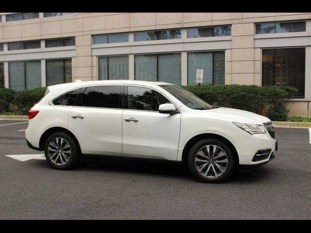 2016 Acura MDX Technology Acurawatch Plus