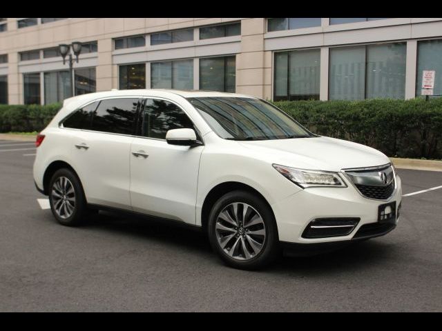 2016 Acura MDX Technology Acurawatch Plus