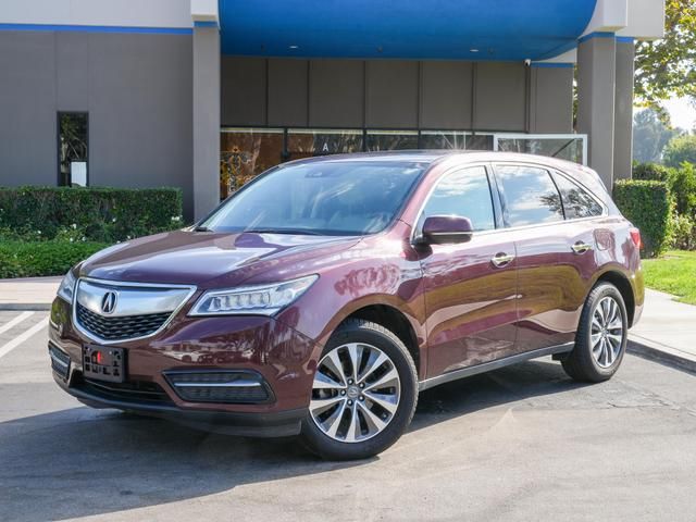 2016 Acura MDX Technology Acurawatch Plus