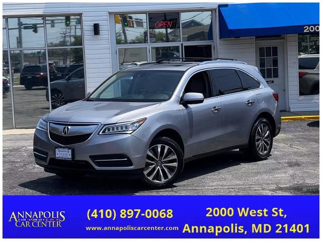 2016 Acura MDX Technology Acurawatch Plus