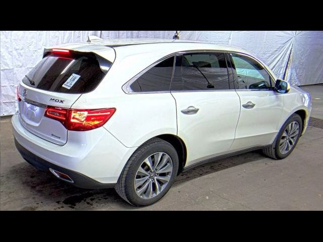 2016 Acura MDX Technology Entertainment Acurawatch Plus