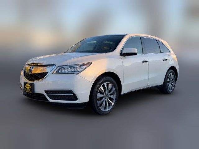 2016 Acura MDX Technology Entertainment Acurawatch Plus