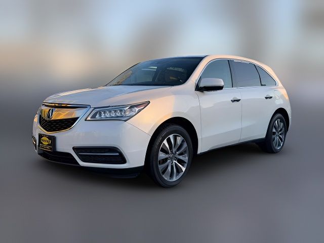 2016 Acura MDX Technology Entertainment Acurawatch Plus