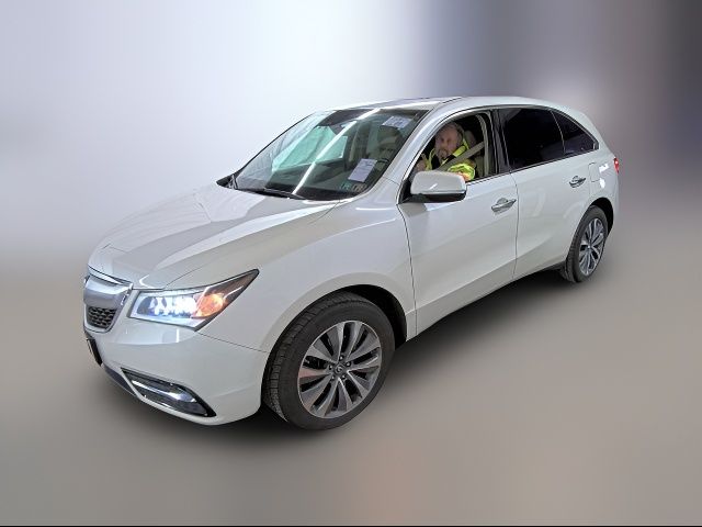 2016 Acura MDX Technology Entertainment Acurawatch Plus