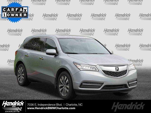 2016 Acura MDX Technology