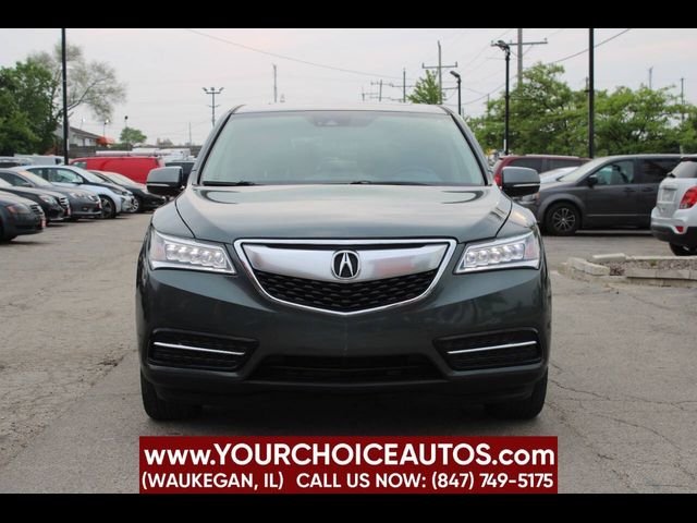 2016 Acura MDX Technology Acurawatch Plus