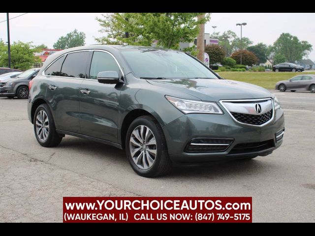 2016 Acura MDX Technology Acurawatch Plus