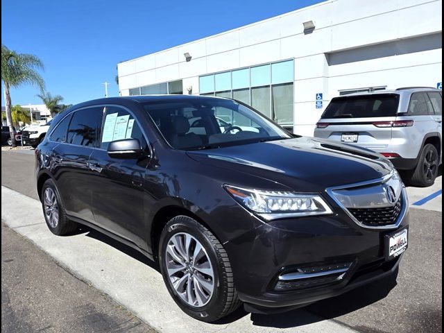 2016 Acura MDX Technology