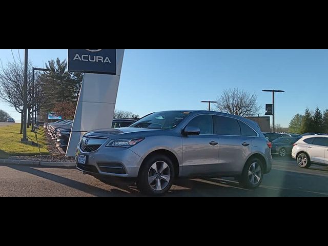 2016 Acura MDX Acurawatch Plus