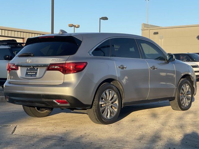 2016 Acura MDX Technology