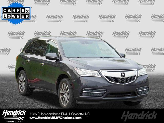 2016 Acura MDX Technology