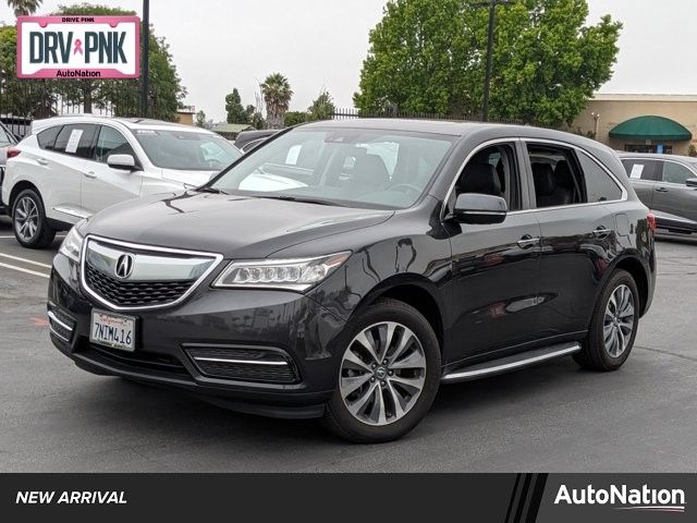 2016 Acura MDX Technology