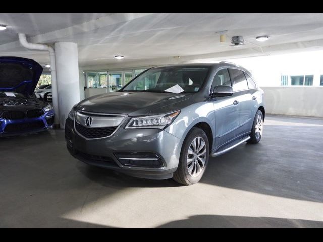 2016 Acura MDX Technology