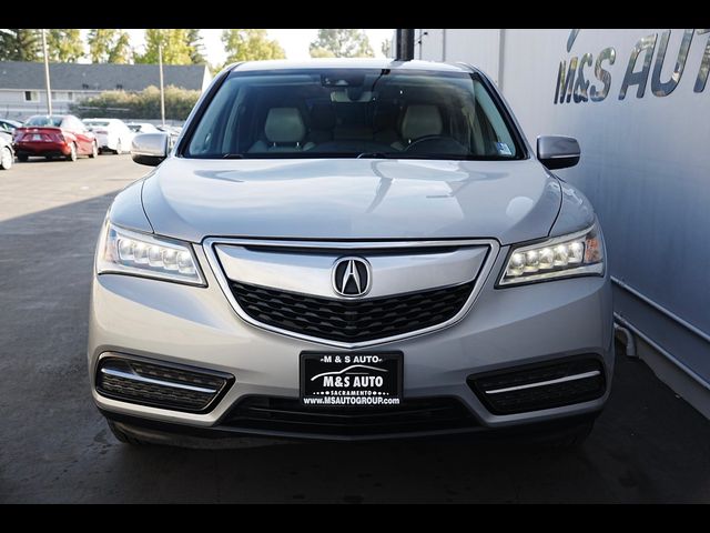 2016 Acura MDX Technology