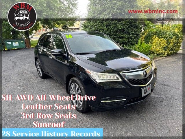 2016 Acura MDX Technology
