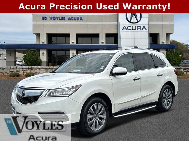 2016 Acura MDX Technology Acurawatch Plus