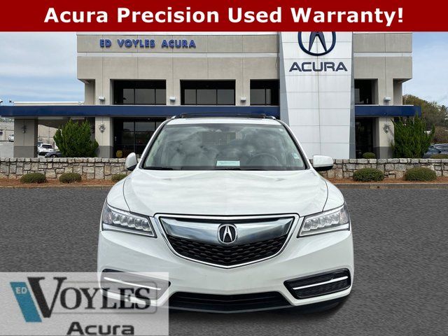 2016 Acura MDX Technology Acurawatch Plus