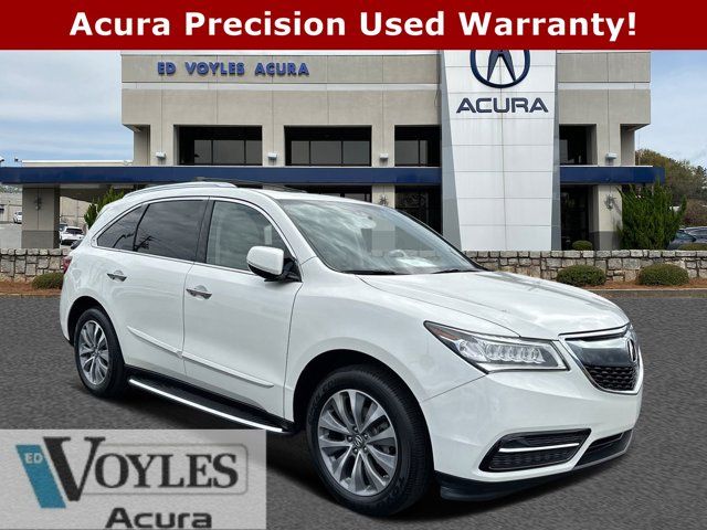 2016 Acura MDX Technology Acurawatch Plus