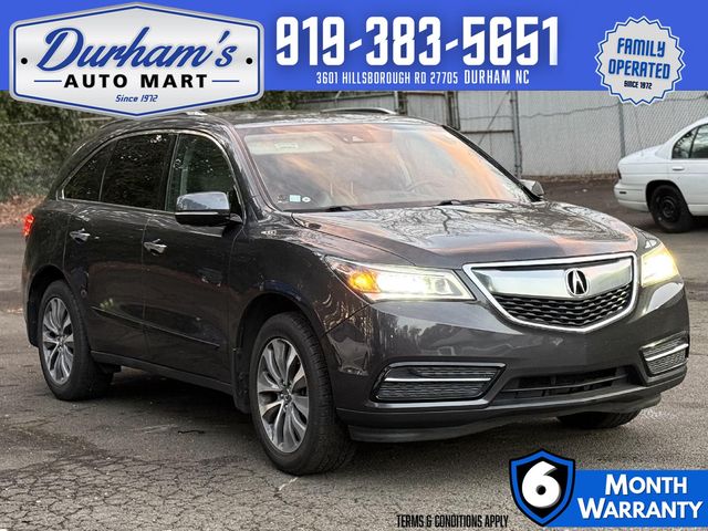 2016 Acura MDX Technology Acurawatch Plus