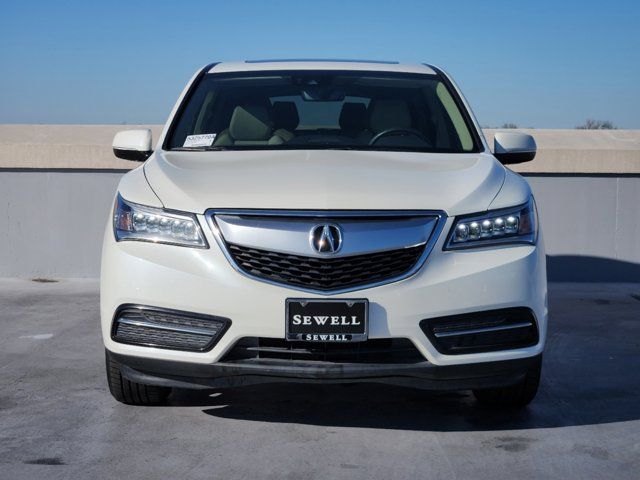 2016 Acura MDX Technology Acurawatch Plus