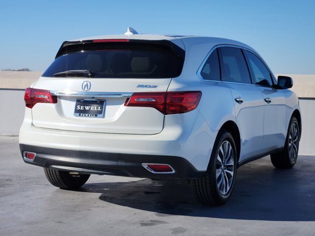 2016 Acura MDX Technology Acurawatch Plus